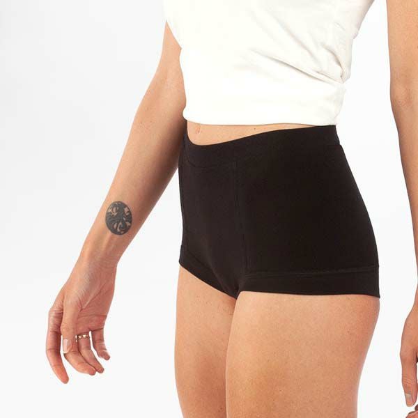 オーガニックコットン ボーイカットショーツFIT BK 2枚組