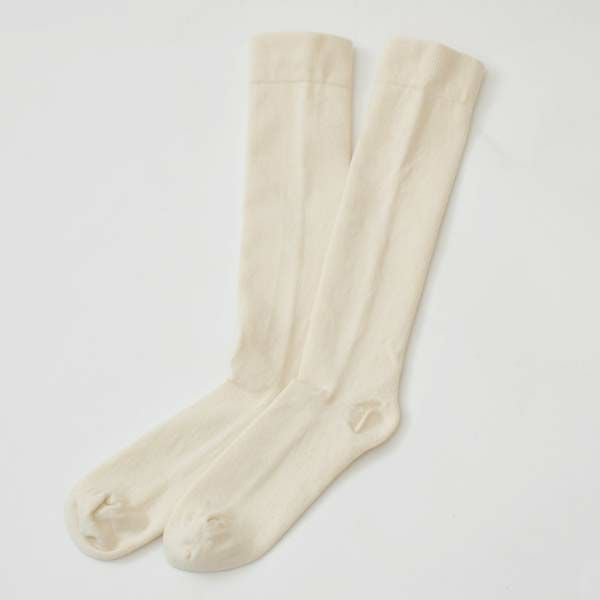 オーガニックコットン 着圧ソックス Compression