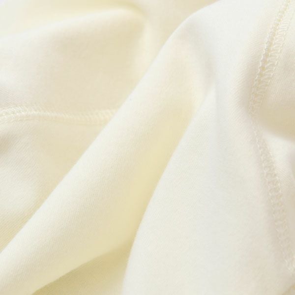 オーガニックコットン ベビー長袖あわせトップス＆足つきパンツ