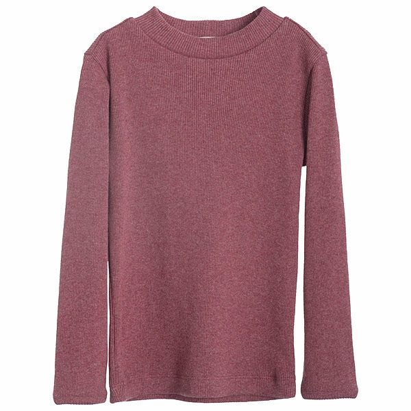 オーガニックコットン キッズ リブシャツ(長袖)