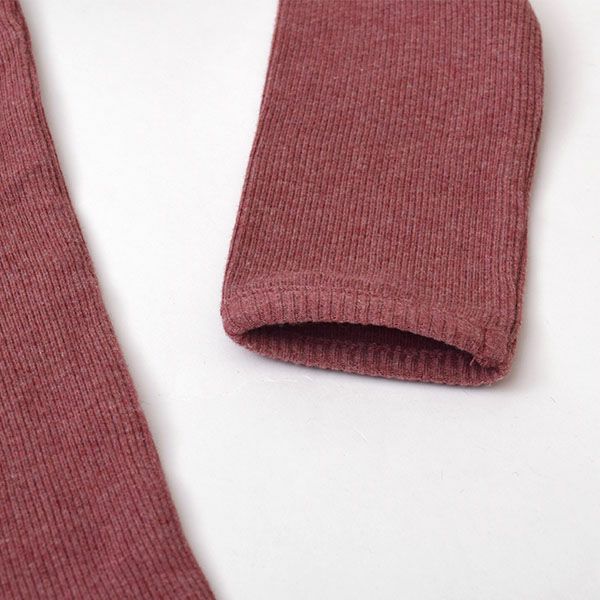 オーガニックコットン キッズ リブシャツ(長袖)