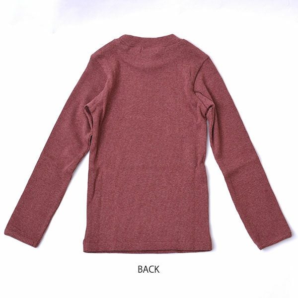 オーガニックコットン キッズ リブシャツ(長袖)