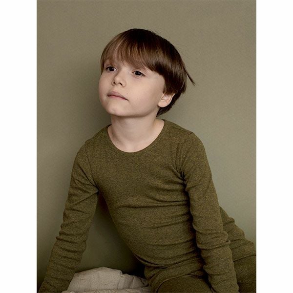 オーガニックコットン キッズ フィットＴシャツ（長袖）