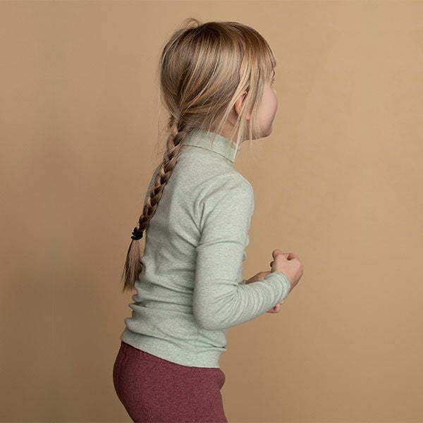 オーガニックコットン キッズ タートルネック