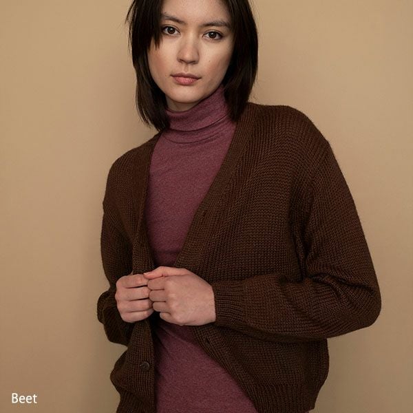 オーガニックコットン フライスタートルネック