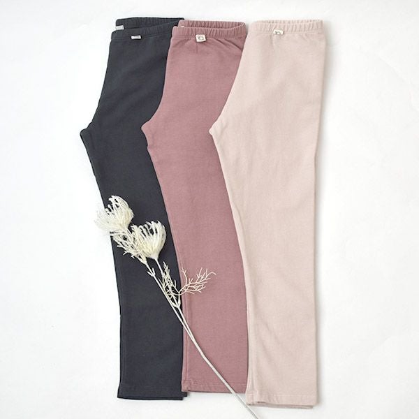 オーガニックコットン キッズ レギンス