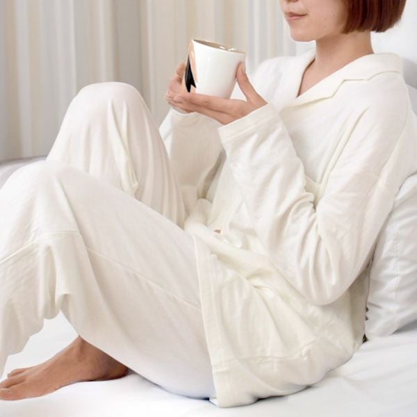 オーガニックコットン ダブルガーゼ 男女兼用パジャマ