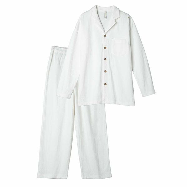 オーガニックコットン ダブルガーゼ 男女兼用パジャマ