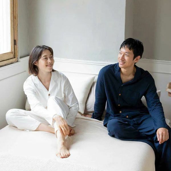 オーガニックコットン ダブルガーゼ 男女兼用パジャマ