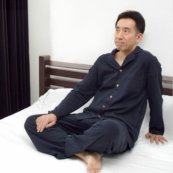 オーガニックコットン ダブルガーゼ 男女兼用パジャマ