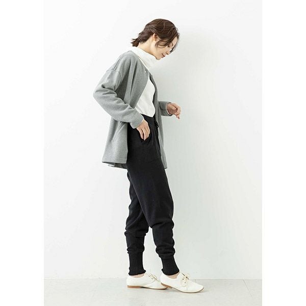 オーガニックコットン ニットリブパンツ