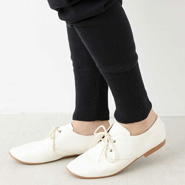 オーガニックコットン ニットリブパンツ