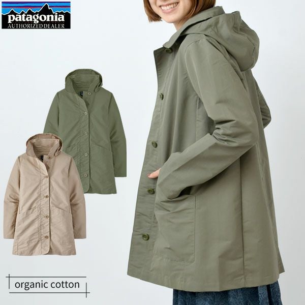 【SALE／10%OFF】 オーガニックコットン ウィメンズ・トランジショナル・トレンチ・ジャケット