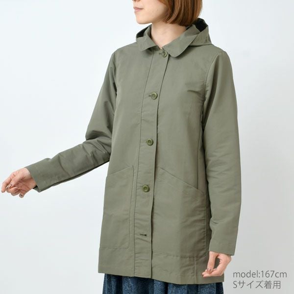 【SALE／10%OFF】 オーガニックコットン ウィメンズ・トランジショナル・トレンチ・ジャケット