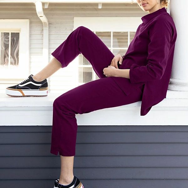 【SALE／10%OFF】 オーガニックコットン フリースイージーパンツ