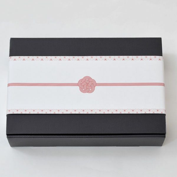 ギフトラッピング クラフトボックス Black