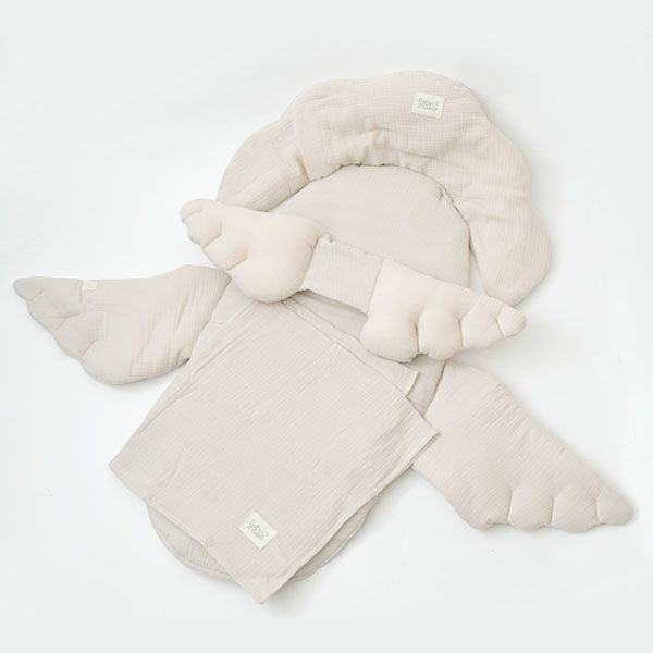 オーガニックコットン エンジェルバスケットリネンセット