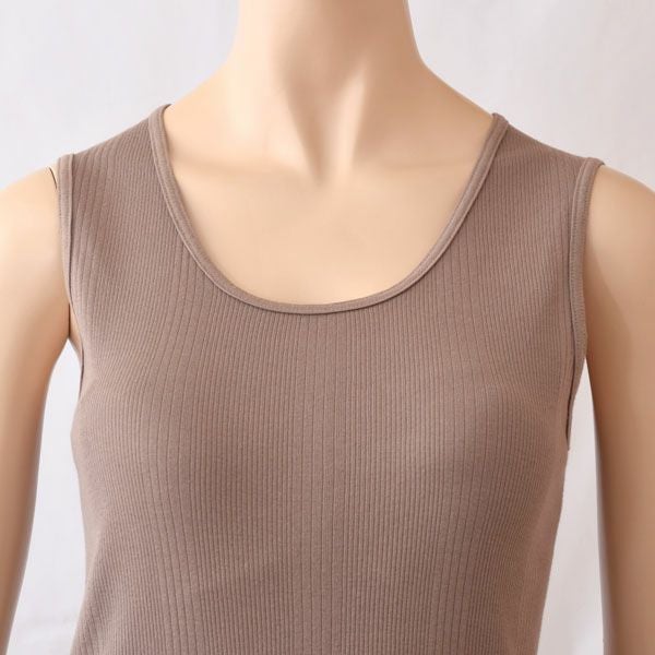 オーガニックコットン ランダムリブインナーワンピース