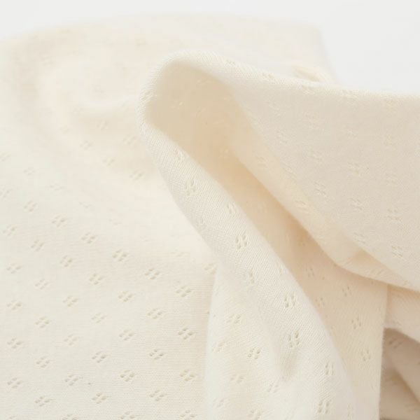 オーガニックコットン レギンス アイレット