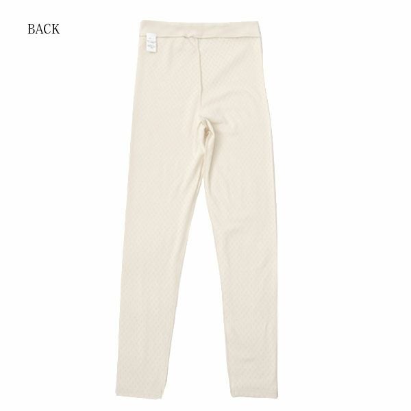 オーガニックコットン レギンス アイレット