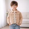 オーガニックコットン キッズデニムジャケット