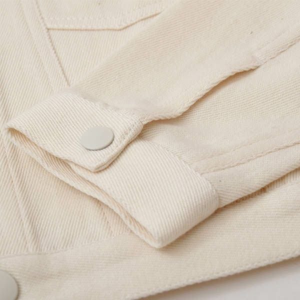 オーガニックコットン キッズデニムジャケット