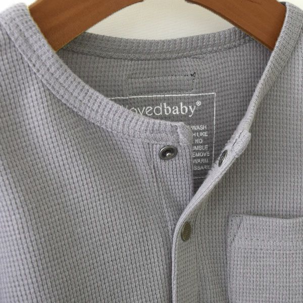 オーガニックコットン キッズサーマルラウンジセット（長袖）