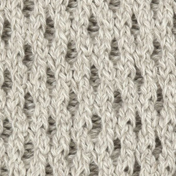 オーガニックコットン＆ヤクリネン メッシュ編みベスト