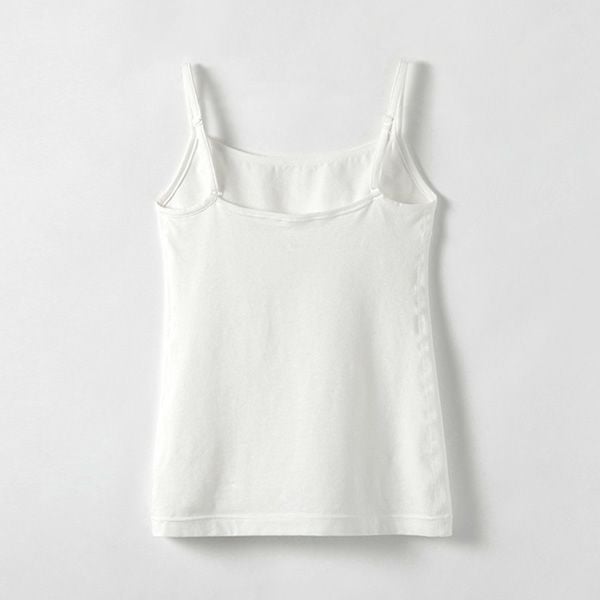 オーガニックコットン ベア天竺キャミソール