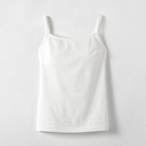 オーガニックコットン ベア天竺キャミソール