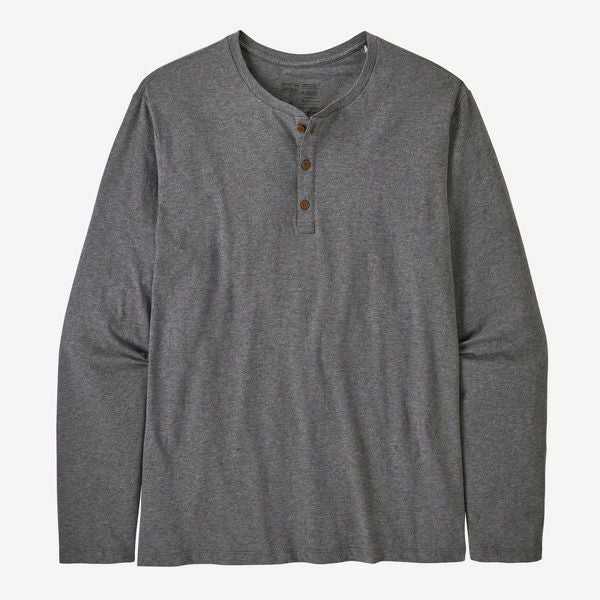 オーガニックコットン メンズ・リジェネラティブ・サーティファイド・ライトウェイト・ヘンリー