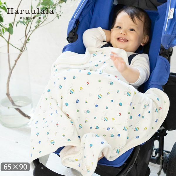 オーガニックコットン ブランケット 自由飛行