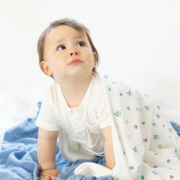 オーガニックコットン ブランケット 自由飛行