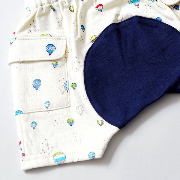 オーガニックコットン ベビーファーストパンツ（ショート） 自由飛行