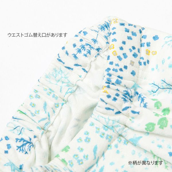 オーガニックコットン ベビーファーストパンツ（ショート） 自由飛行