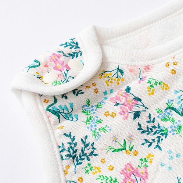 オーガニックコットン スリーパー 花咲く音色