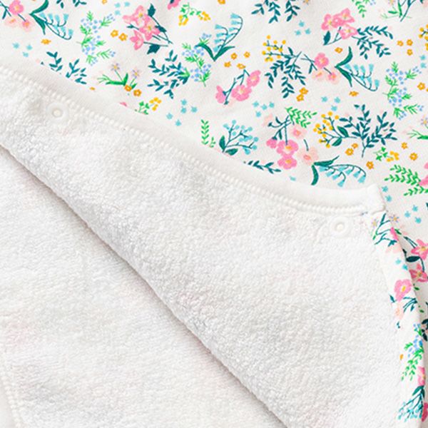 オーガニックコットン スリーパー 花咲く音色