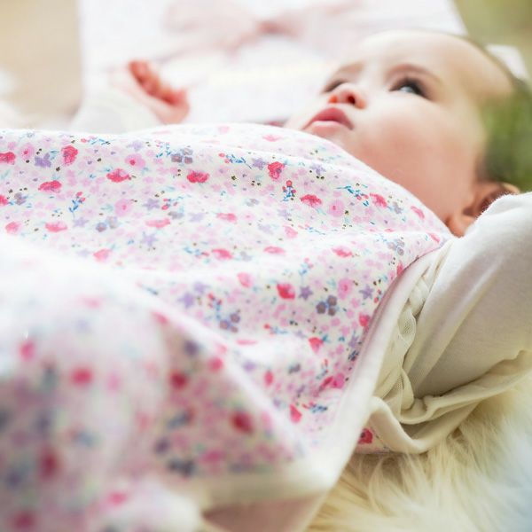 オーガニックコットン スリーパー 妖精と花たち