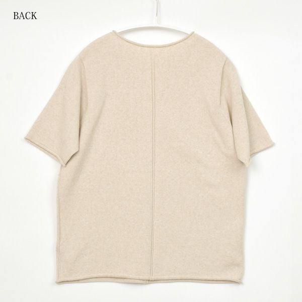 オーガニックコットン やわらか杢 無縫製クルーネック