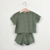 オーガニックコットン ベビーテリーＴシャツ＆ショーツ