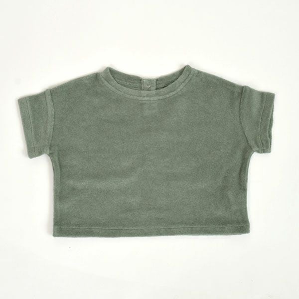 オーガニックコットン ベビーテリーＴシャツ＆ショーツ