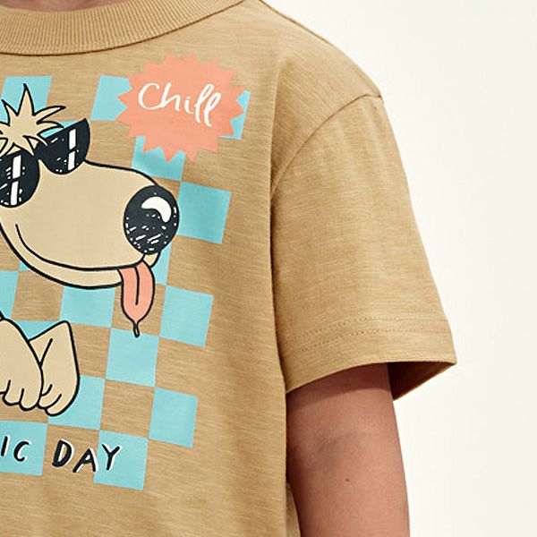 オーガニックコットン キッズＴシャツ Dennis