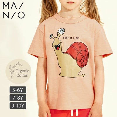 オーガニックコットン キッズＴシャツ Slower