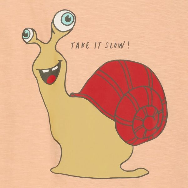 オーガニックコットン キッズＴシャツ Slower