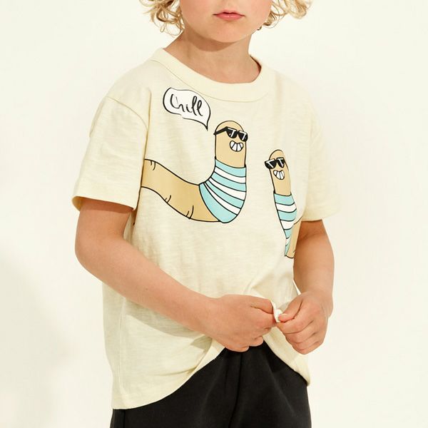 オーガニックコットン キッズＴシャツ Chill