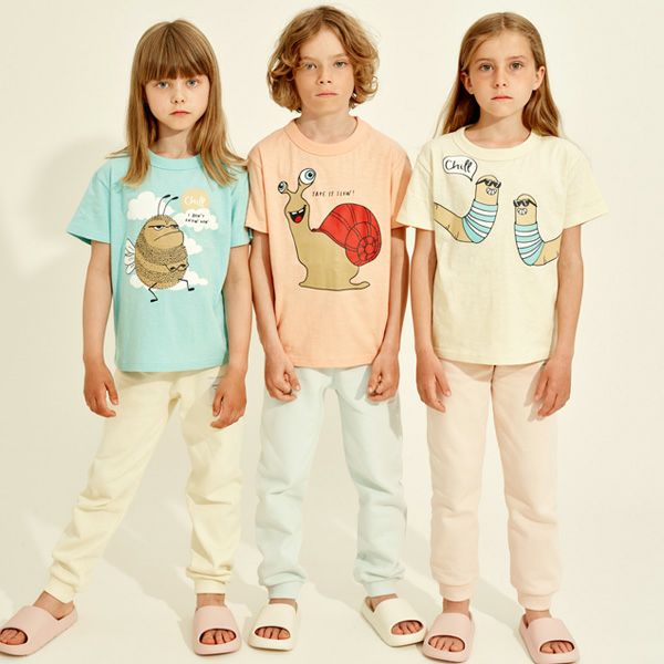 オーガニックコットン キッズＴシャツ Chill