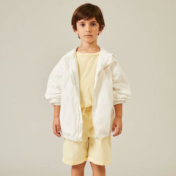 オーガニックコットン キッズスラブドロップショルダーＴシャツ(半袖)