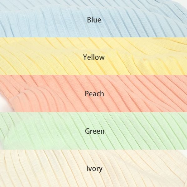 オーガニックコットン キッズリブスラブラッフルＴシャツ(半袖)