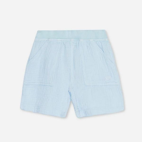 オーガニックコットン キッズガーゼバミューダショートパンツ