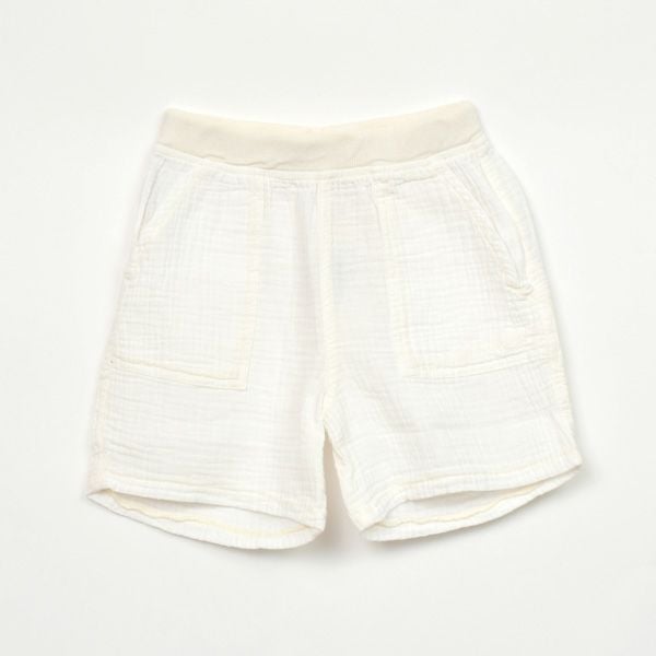 オーガニックコットン キッズガーゼバミューダショートパンツ